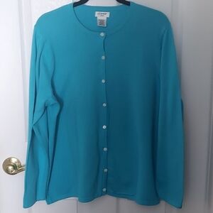 Liz Baker Cardigan Sweater 1X